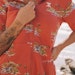 Onepiece Vintage Honolulu Short Jumpsuit Red