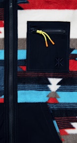 Onepiece Aztec Fleece Jumpsuit Mehrfarbig
