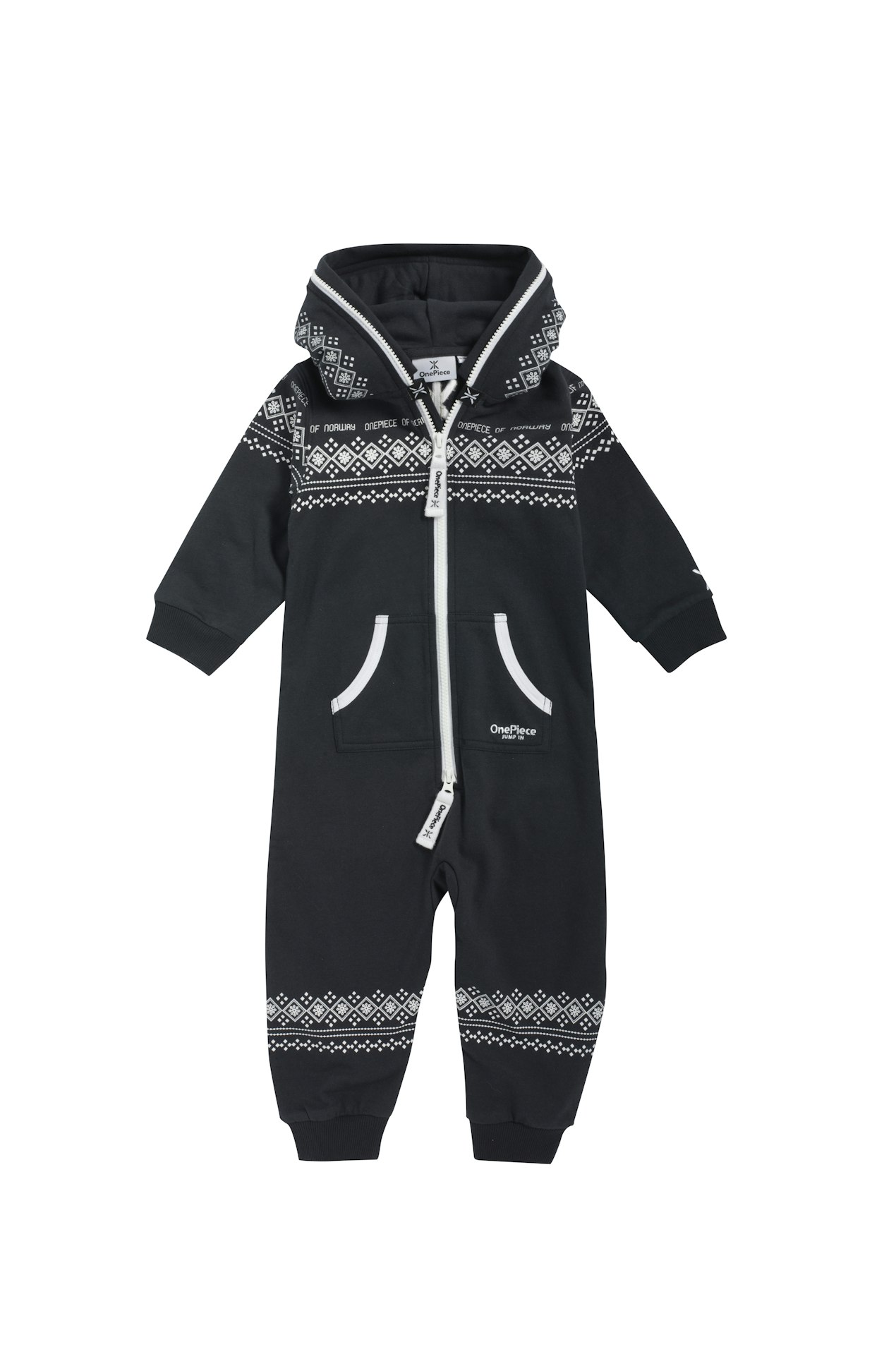 Baby Jumpsuit Lusekofte Navy / White