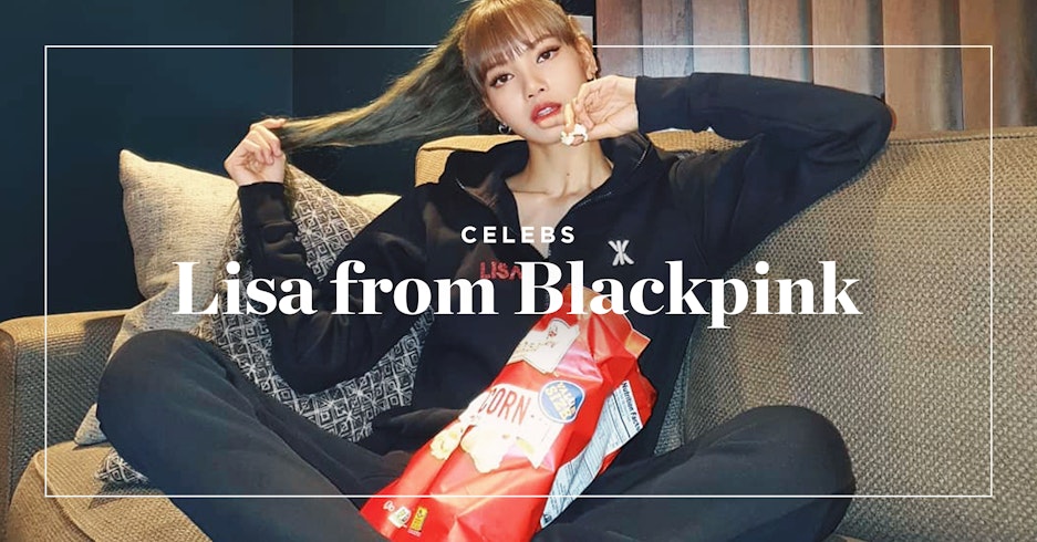 Blackpink Lisa in Onepiece onesie