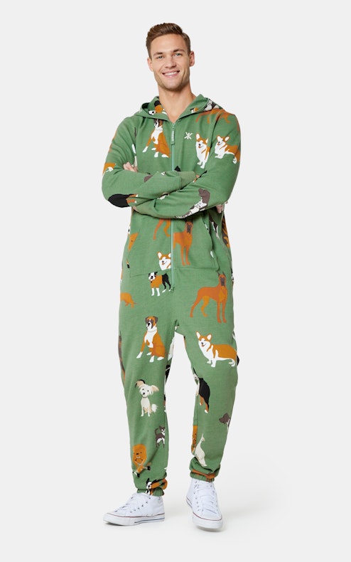Onepiece Dogs Out Jumpsuit Green