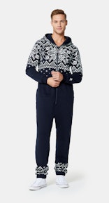Onepiece Flakes jumpsuit Navy