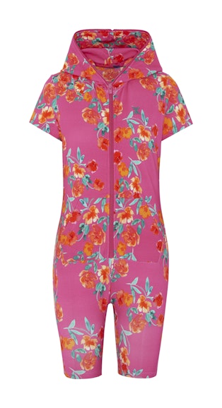 Onepiece Flourish Fitted short jumpsuit Pink