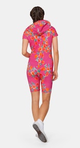 Onepiece Flourish Fitted short jumpsuit Pink