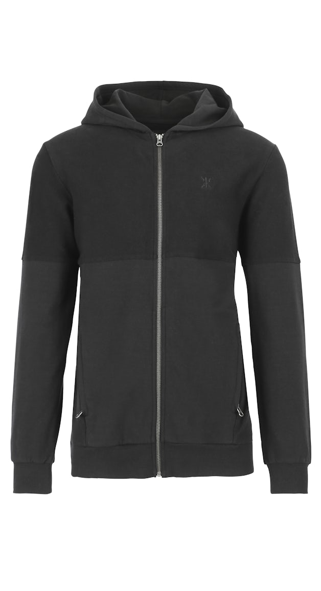 Go Zip Hoodie Black Go Zip Hoodie Black
