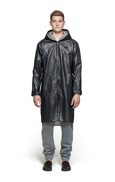 Onepiece Influence Rain Jacket Transparent black