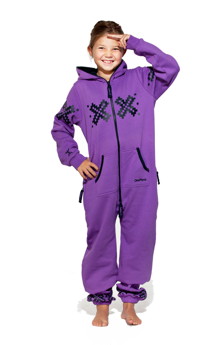 kids purple jumpsuit