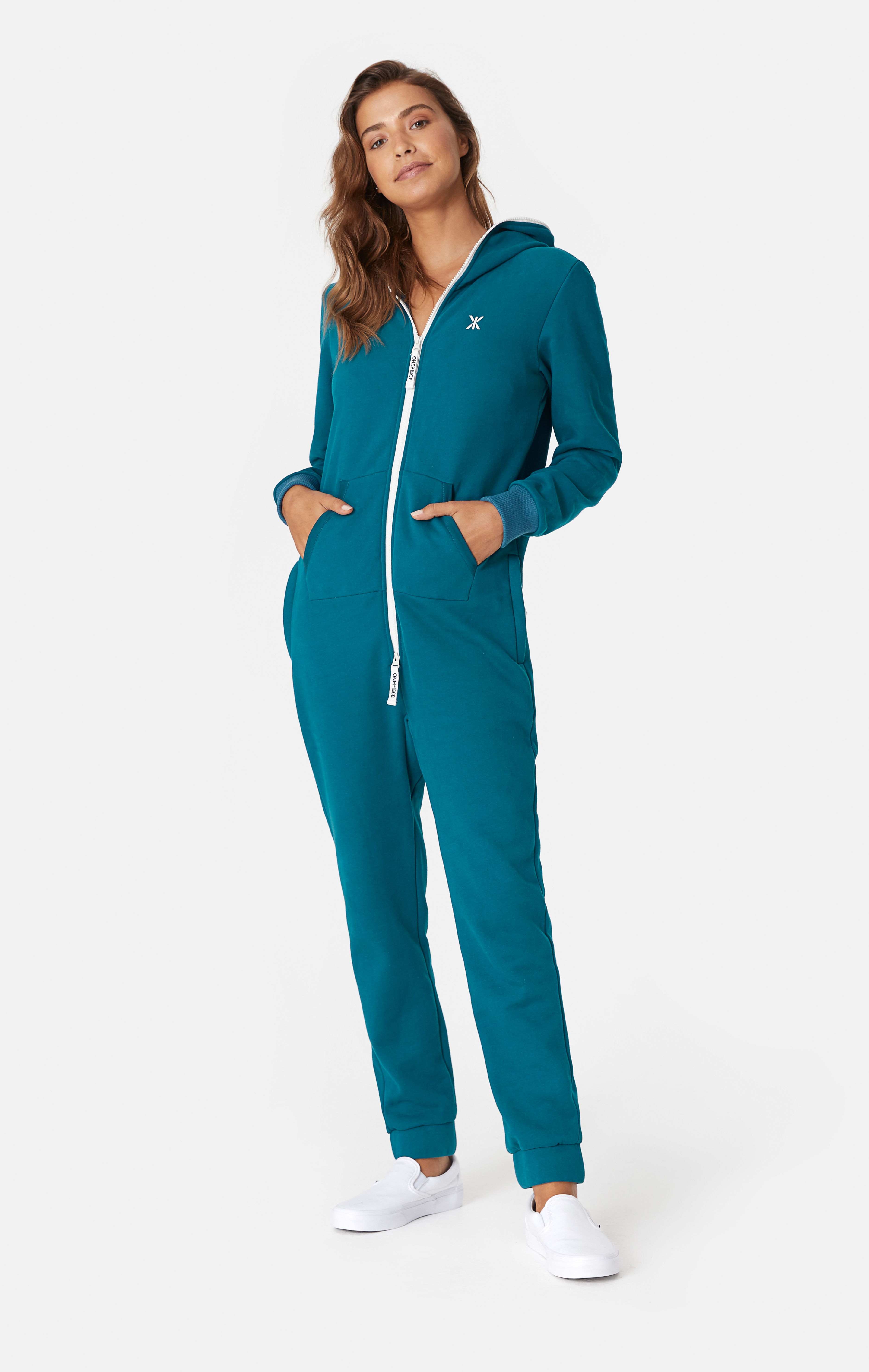 dark teal jumpsuit