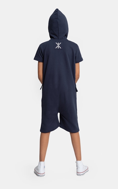Onepiece Original short KIDS jumpsuit Navy