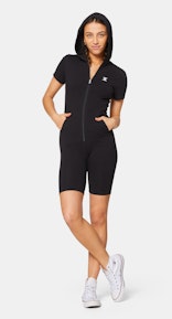 Onepiece Original Fitted short jumpsuit Black