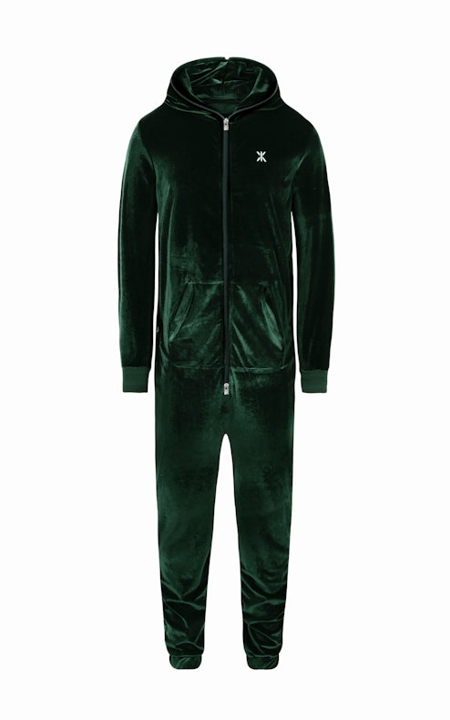 Onepiece Original Velour Jumpsuit Green