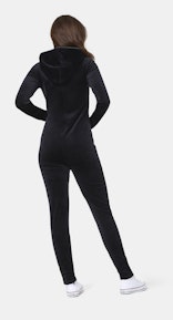Onepiece Original Velvet fitted Jumpsuit Noir