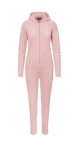 Onepiece Original Velvet fitted Jumpsuit Pink