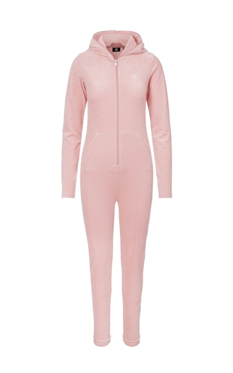 Onepiece Original Velvet fitted Jumpsuit Pink