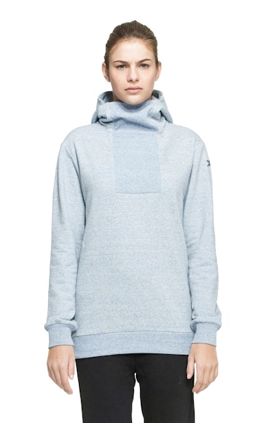 Onepiece Out Hoodie Light Blue Melange