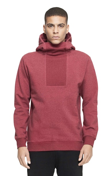 Onepiece Out Hoodie Red Melange