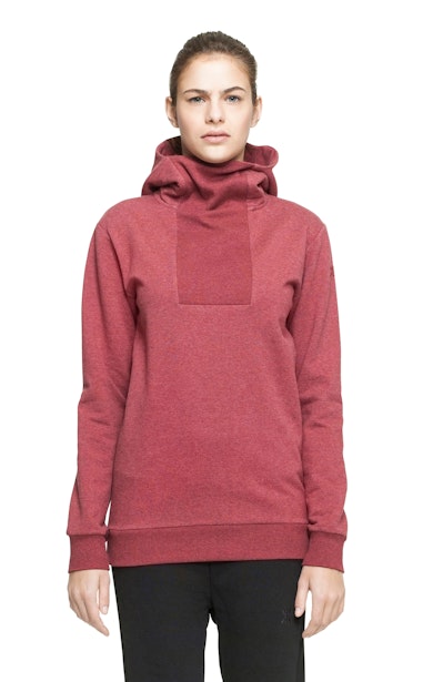 Onepiece Out Hoodie Red Melange