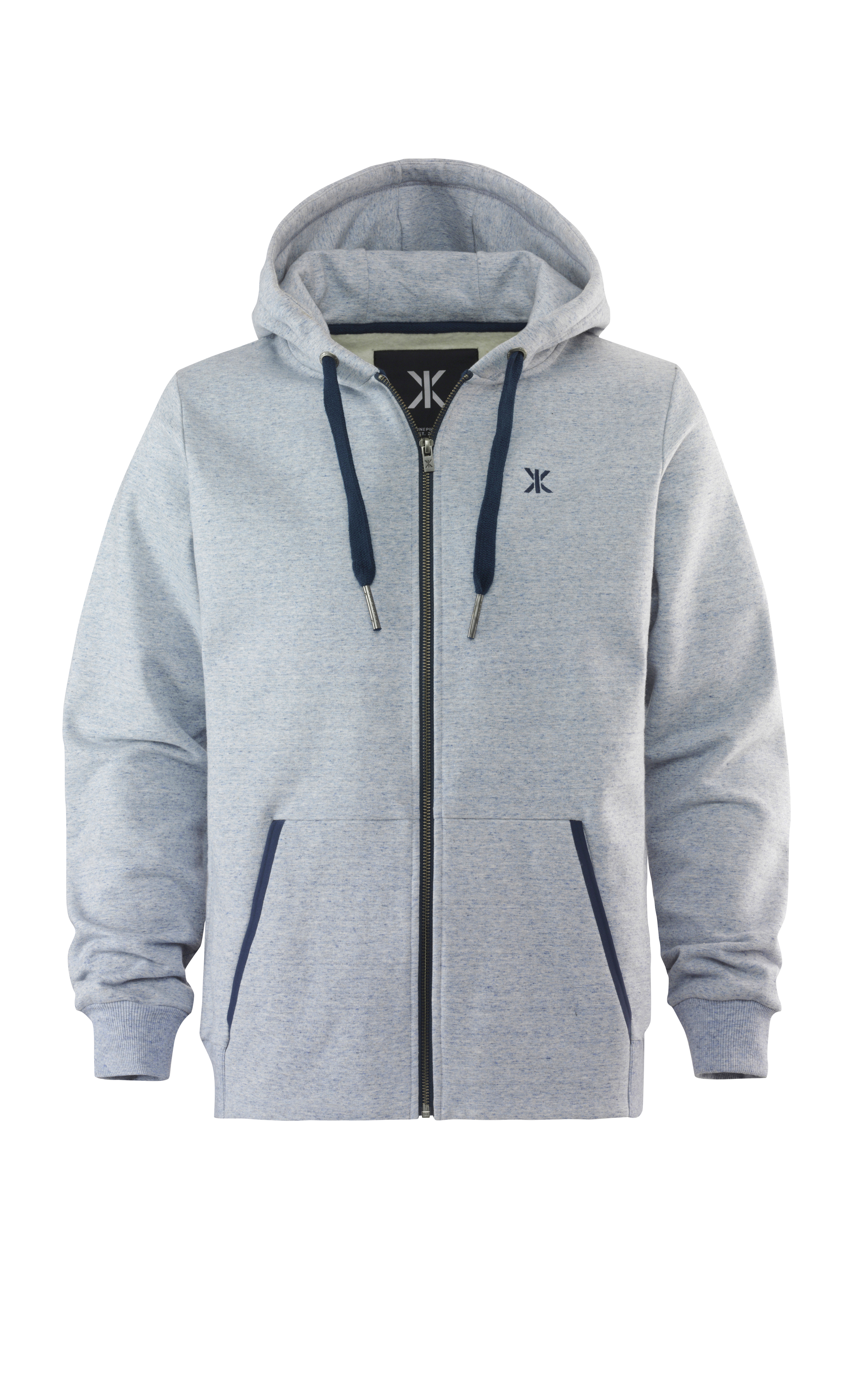 light blue hoodie zip