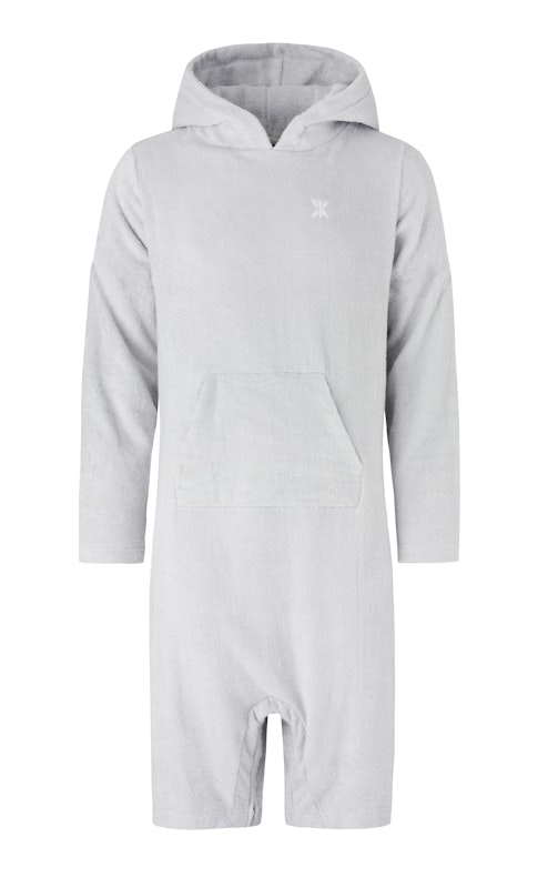 Onepiece Pearl Towel Jumpsuit Light Grey