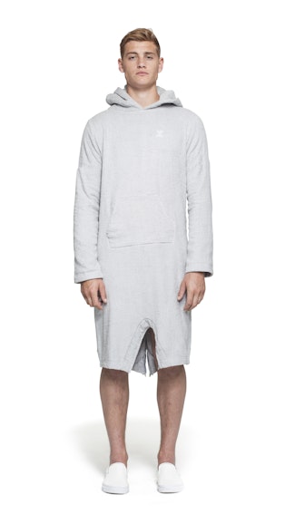 Onepiece Pearl Towel Jumpsuit Light Grey