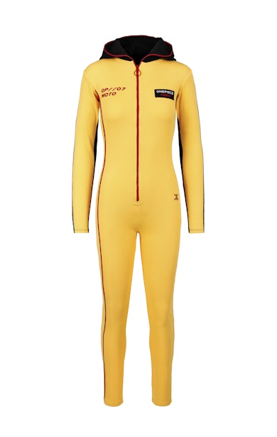 Onepiece Pit Crew Womens Jumpsuit Yellow Gold
