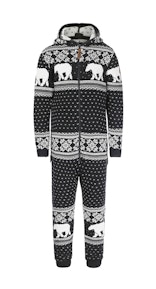 Onepiece Polar Bears are Coming jumpsuit Black
