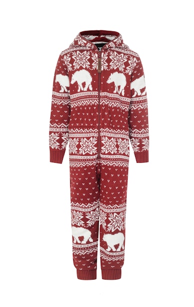 Onepiece Polar Bears are Coming KIDS jumpsuit Rouge