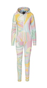Onepiece Psychedelic Slim Jumpsuit Multi