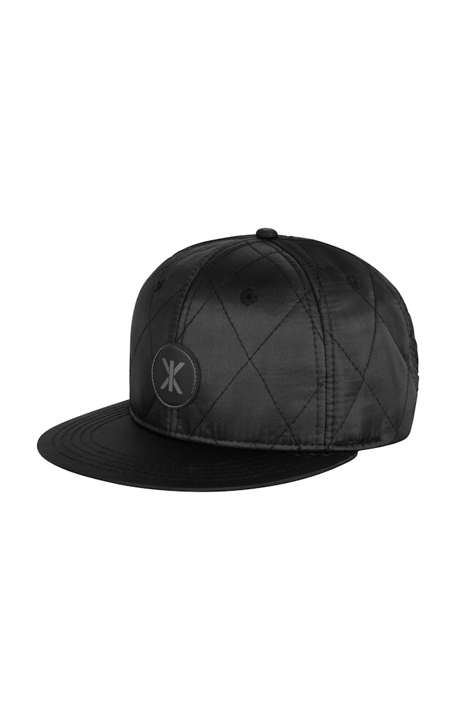 Logo Cap Snapback Black