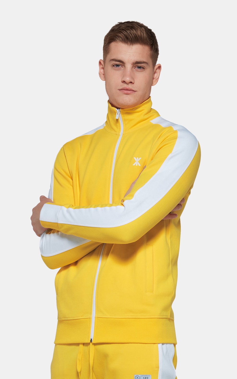 Racer Cardigan Gelb