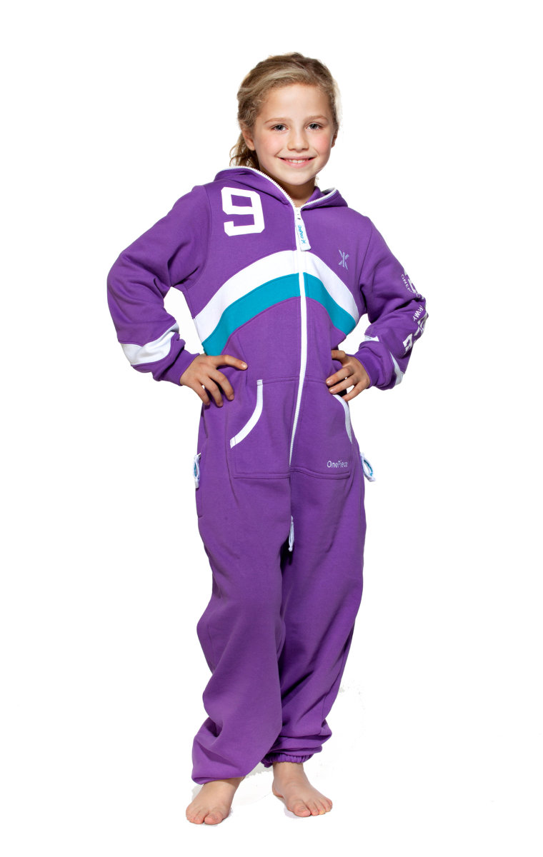 kids purple jumpsuit