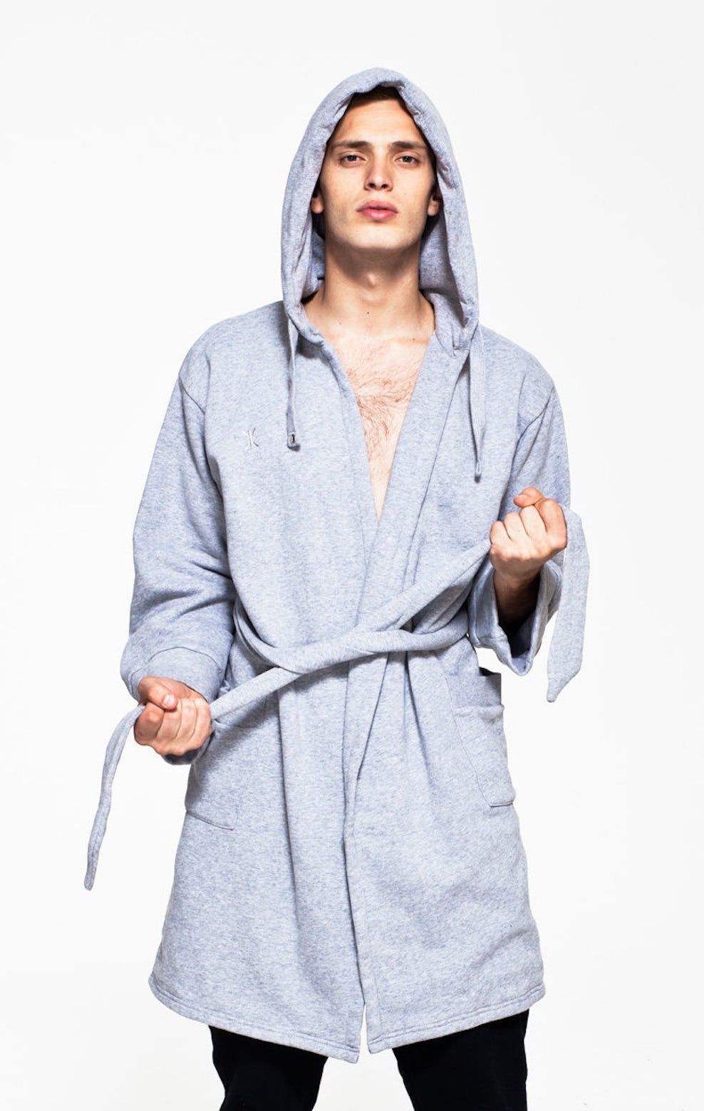 Slacker Robe Mid Grey