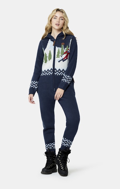 Onepiece Slopestyle Jumpsuit Navy