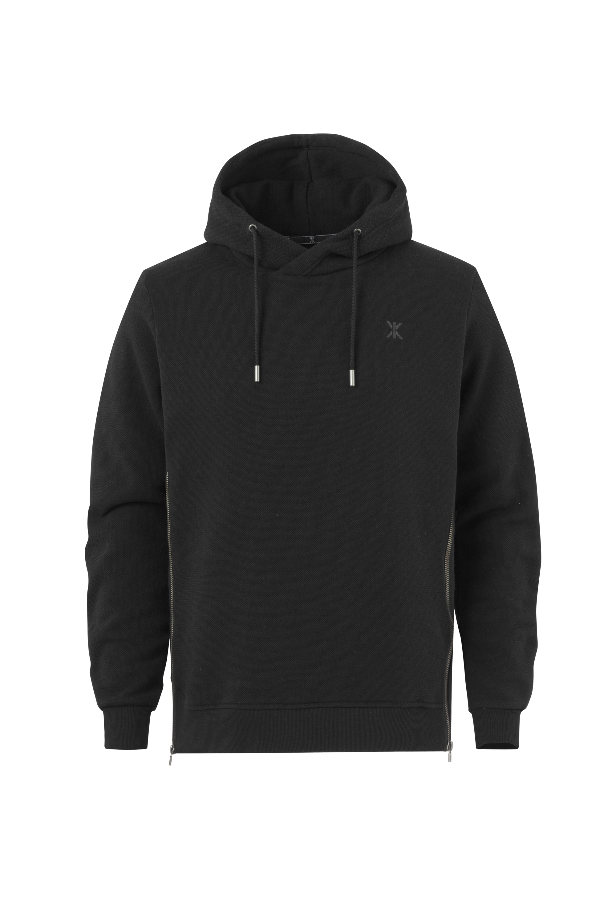 black hoodie