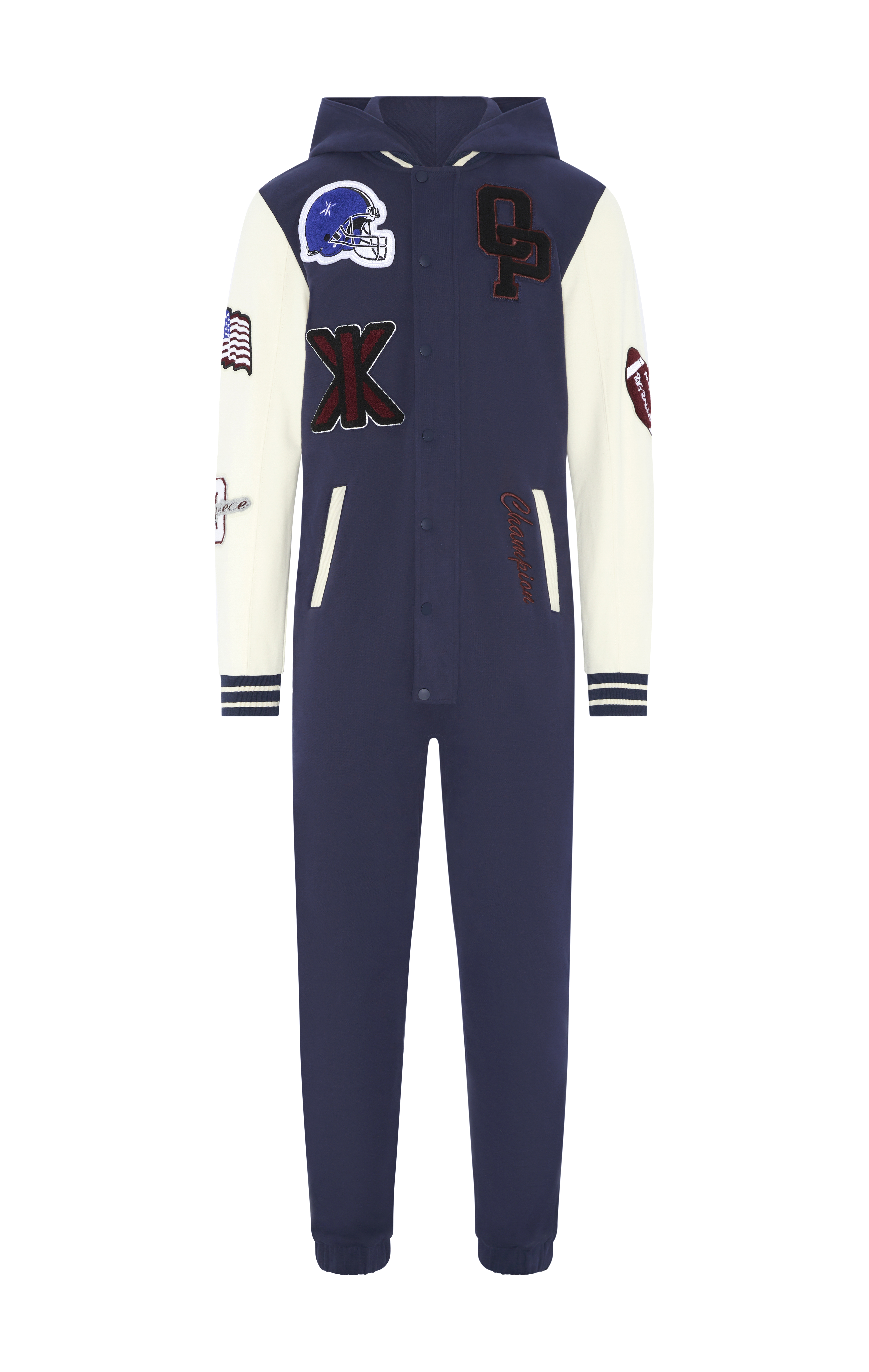 Sunday School Jumpsuit Denim-blau