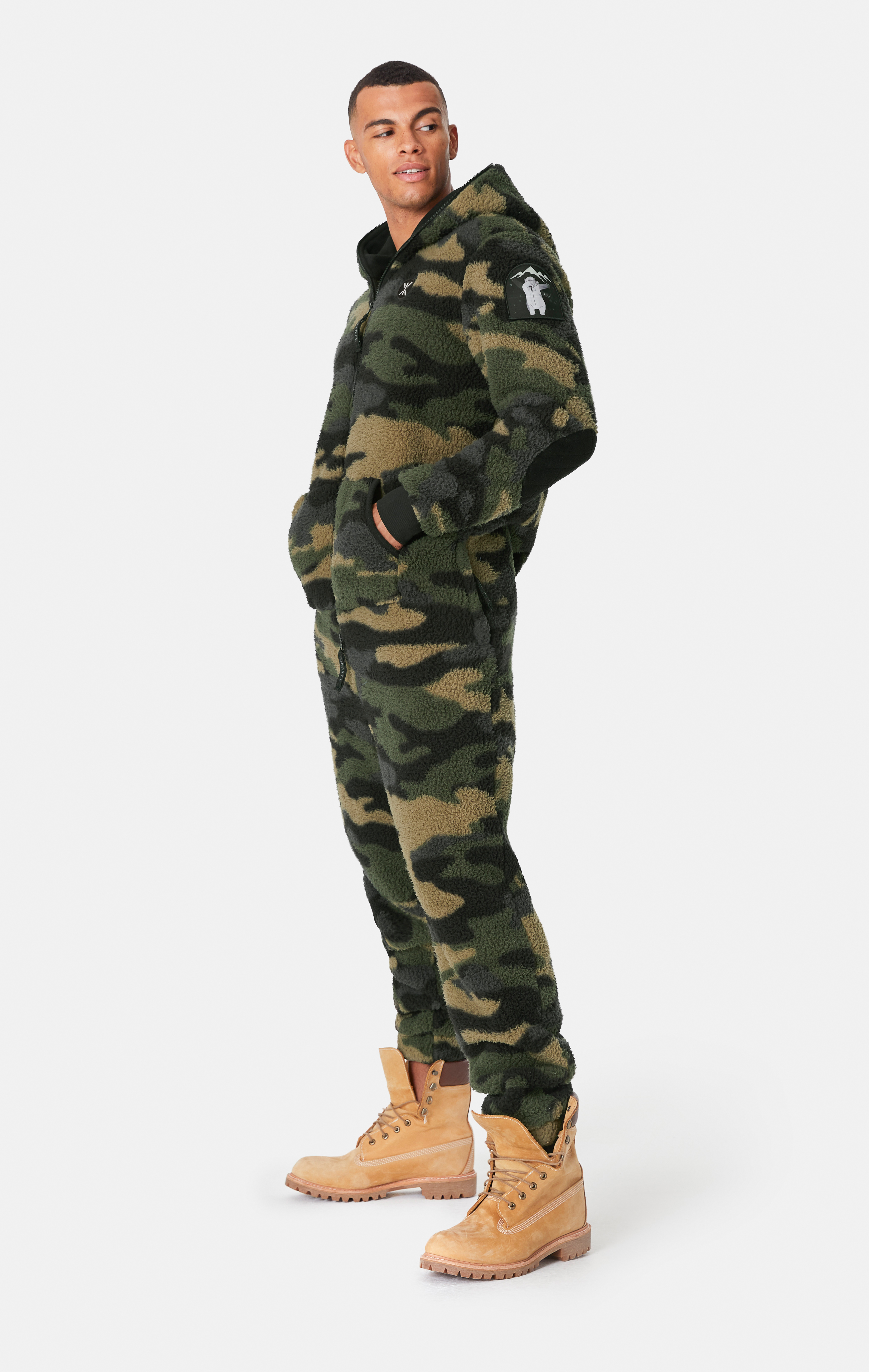 army camo jumpsuit