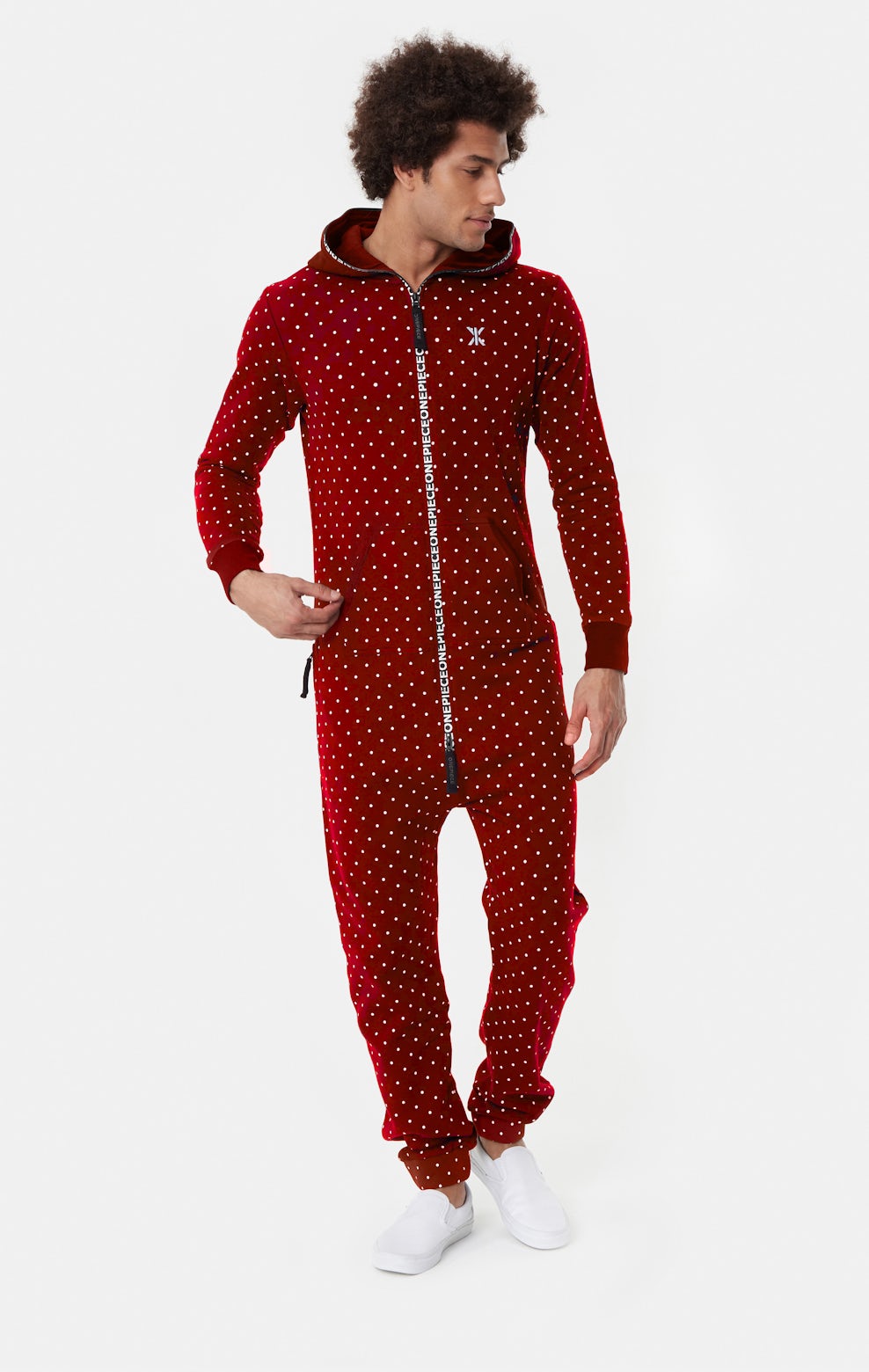 The Dot Jumpsuit Red Onepiece Premium Onesies The Dot Jumpsuit Red Onepiece Premium Onesies