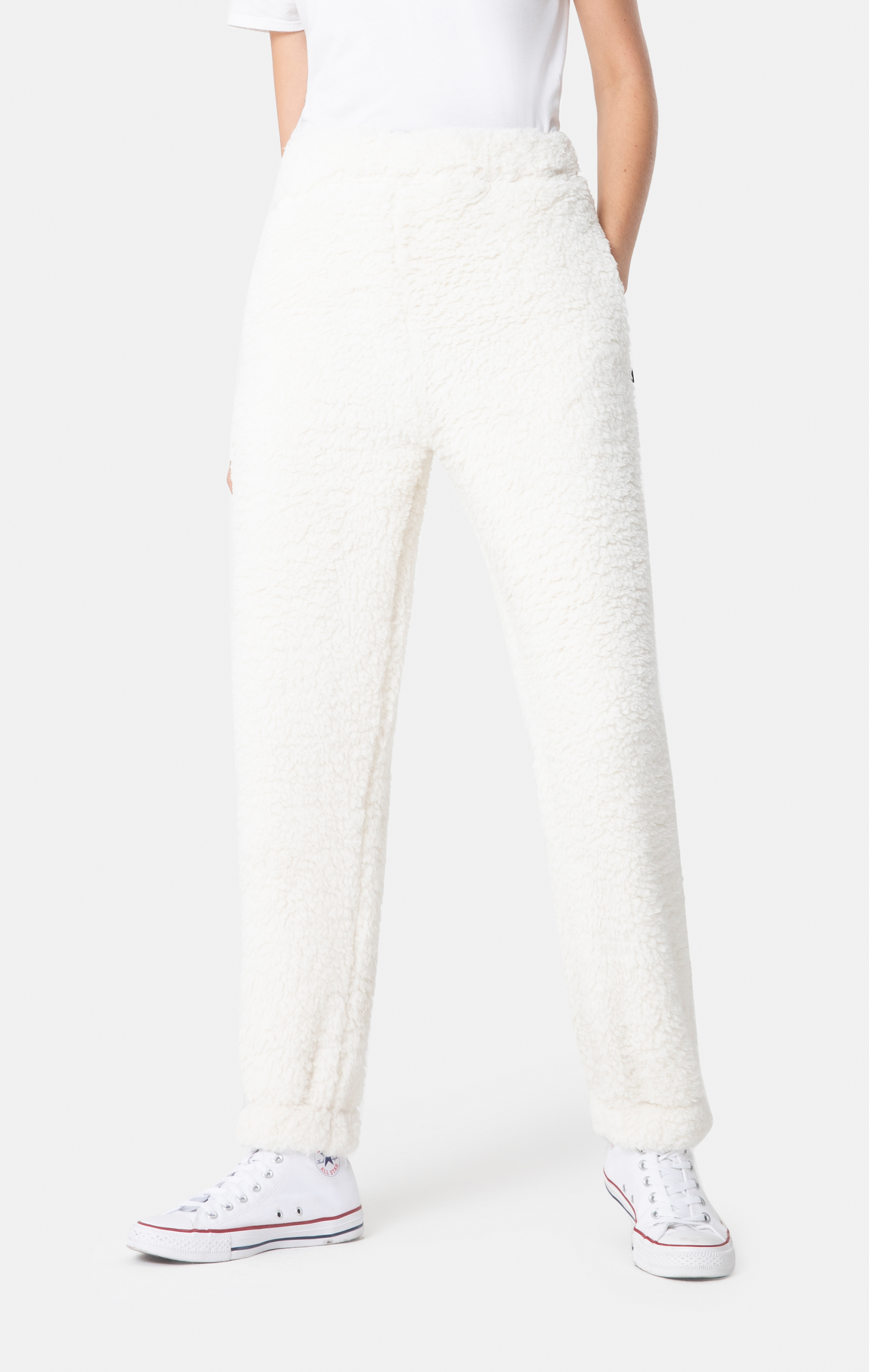 off white white pants