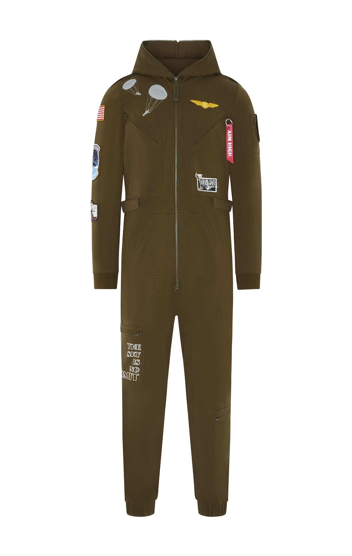 The Wingman Jumpsuit Militärgrün