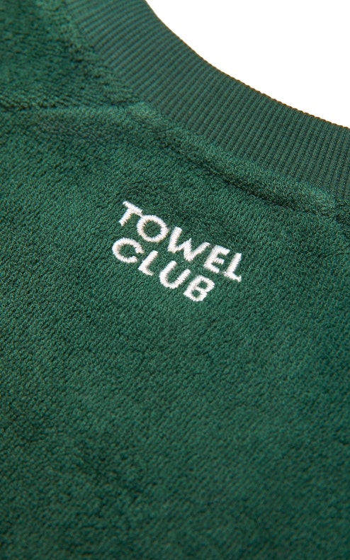 Onepiece Towel Club crewneck Green