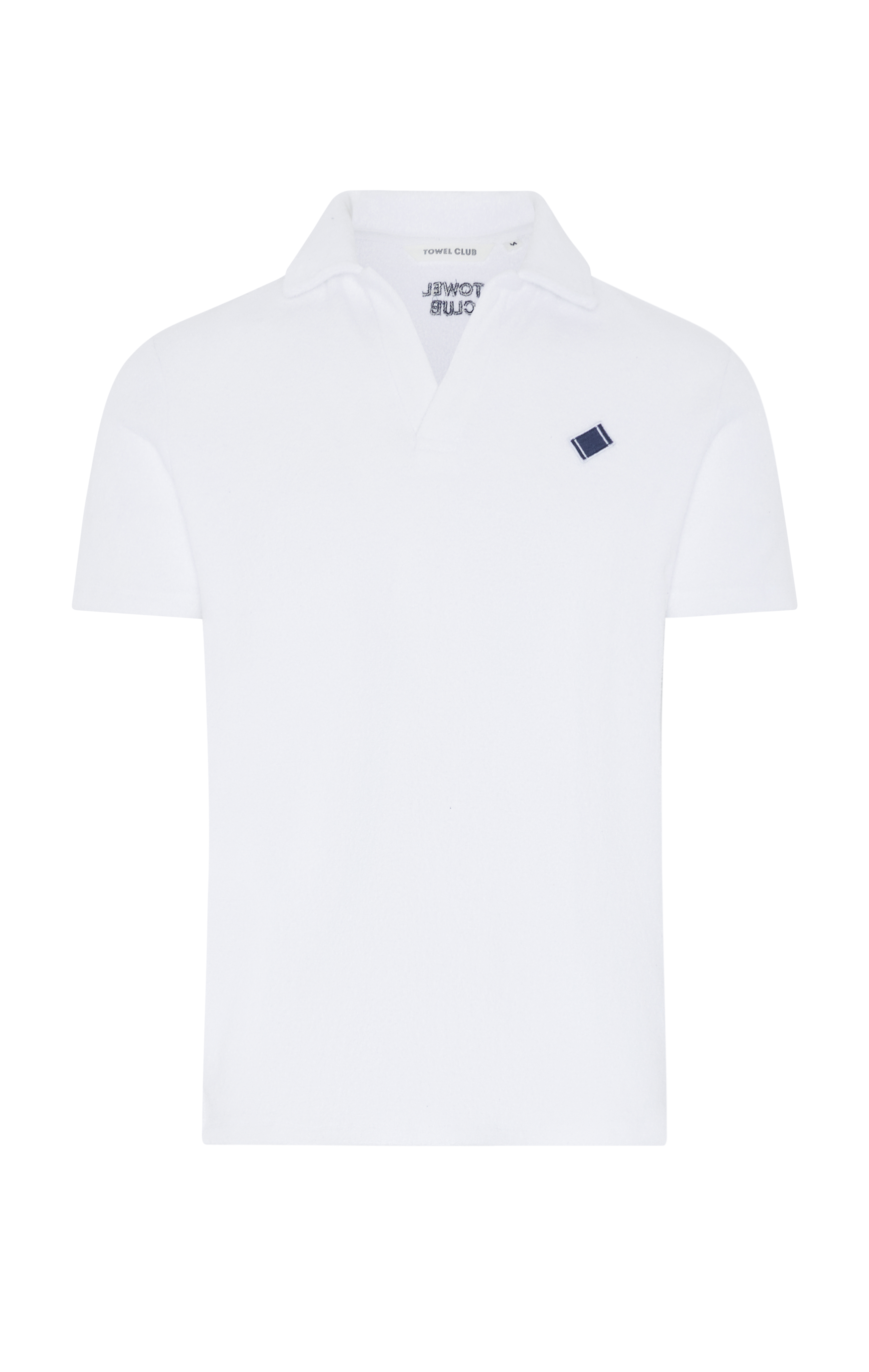 Towel Club Piquet Shirt Weiß