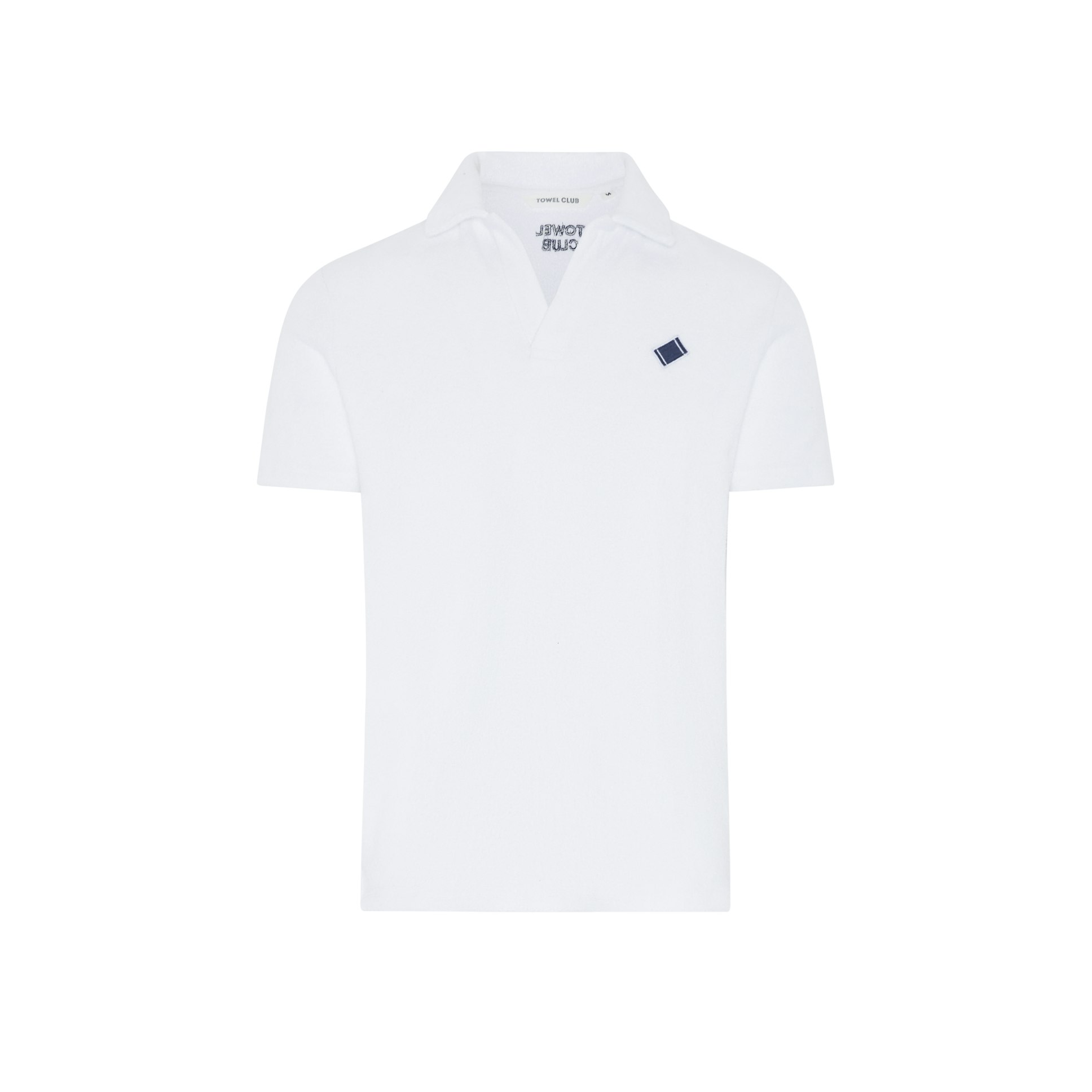 Towel Club Piquet Shirt Weiß