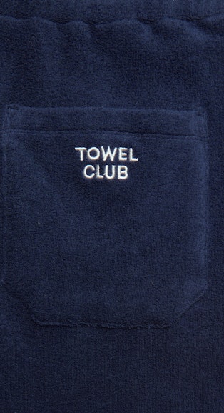 Onepiece Towel Club shorts Navy