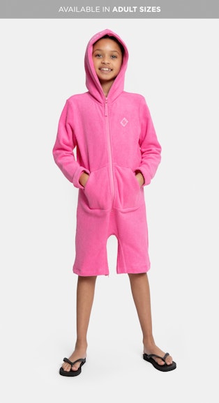 Onepiece Towel Club x Onepiece KIDS Towel Jumpsuit Pink