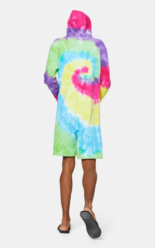 Onepiece Towel Club x Onepiece Towel Jumpsuit Multi Tie Dye